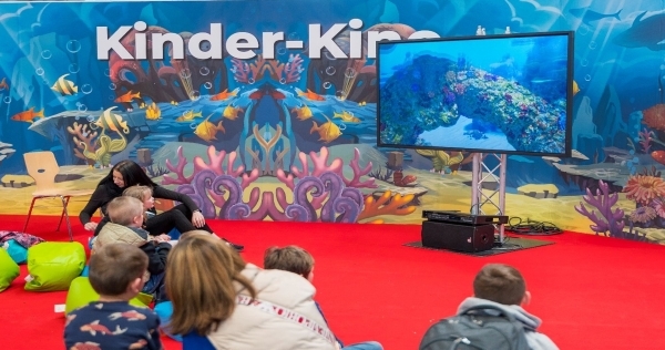 Aktivitäten für Kinder auf der AQUA-FISCH 