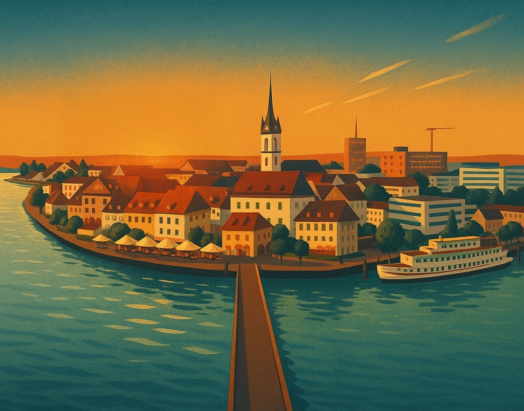 Sunset-Shopping und Cocktails