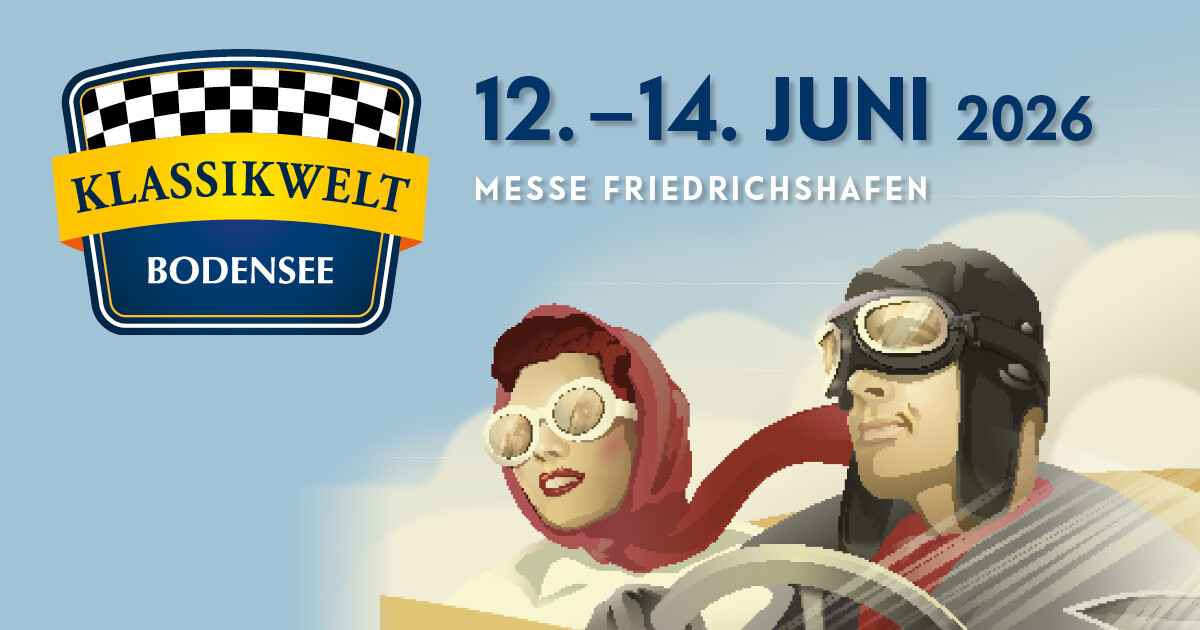 KLASSIKWELT BODENSEE – Oldtimer Rallye (12. – 14. Juni 2026)