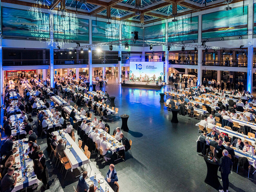 All About Automation: Abendveranstaltung im Foyer